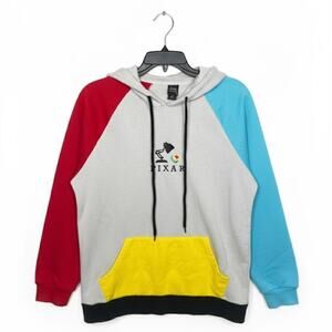 Disney Pixar Color Block Luxo Jr. & Ball hoodie